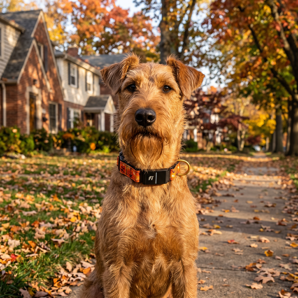 Fi Collar Band - Pumpkin Pup