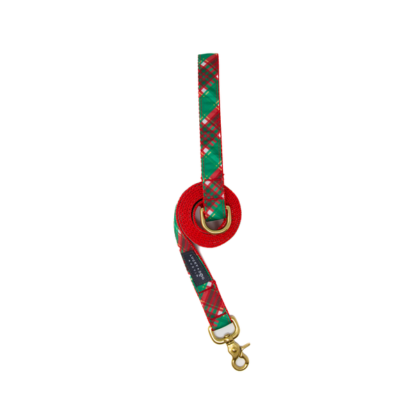Fi Collar Band - Holiday Tartan