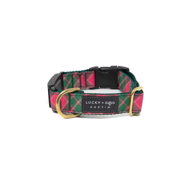 Fi Collar Band - Yuletide Check