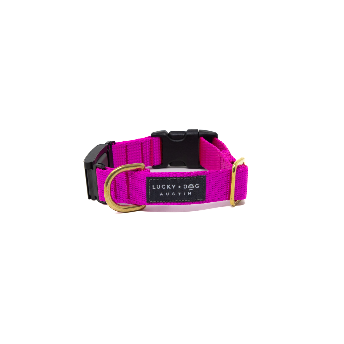 【COLDFRAME】NEW LUX Textured Collar Fi Collar Band - Fuchsia – LUCKY + DOG AUSTIN