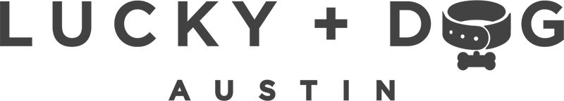 LUCKY + DOG AUSTIN logo