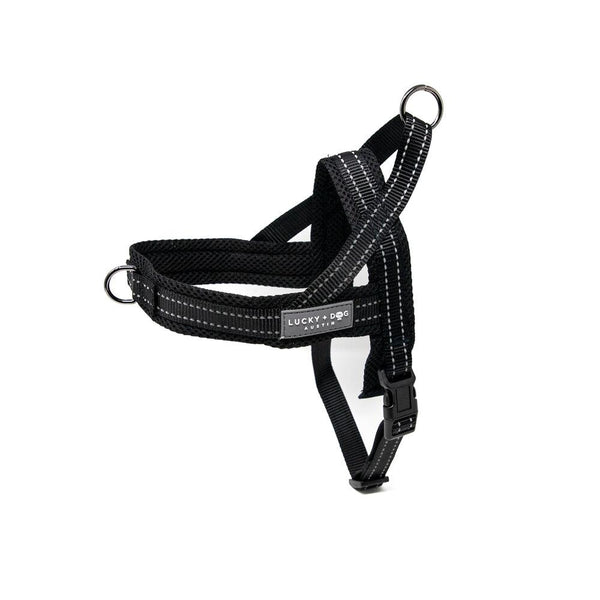 Quick-Fit No-Pull Harness - Black