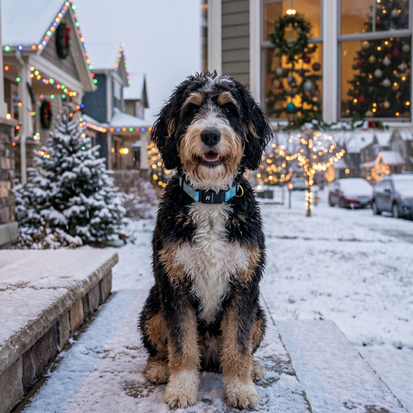 Fi Collar Band - Frosty Paws