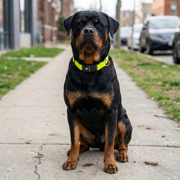 Fi Collar Band - Bright Yellow