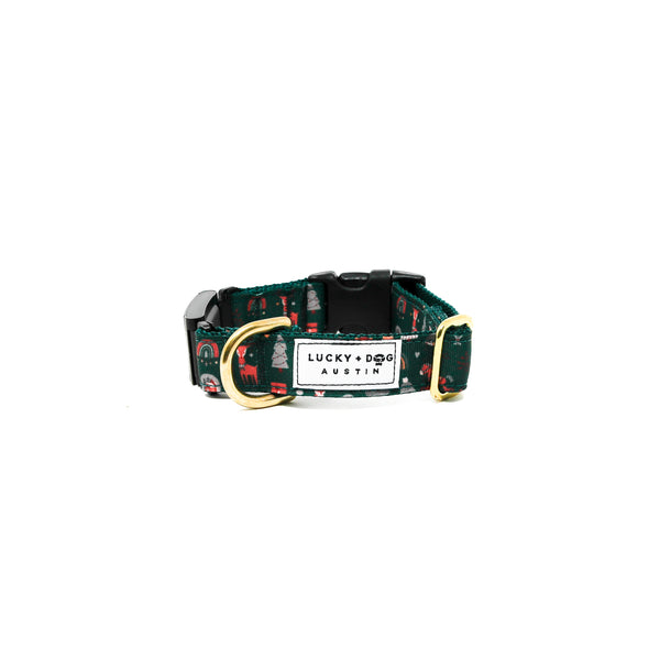 Fi Collar Band - Woodland Winter