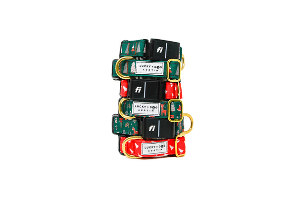 holiday dog collars
