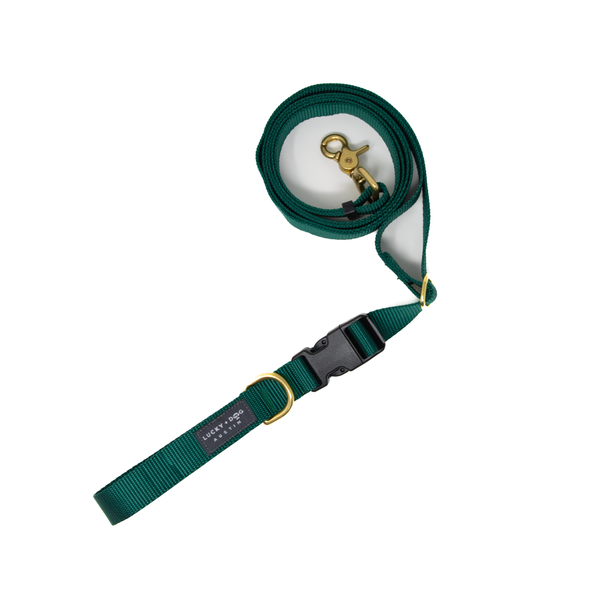 Forest Green - 8 ft. Hands Free Adjustable Leash