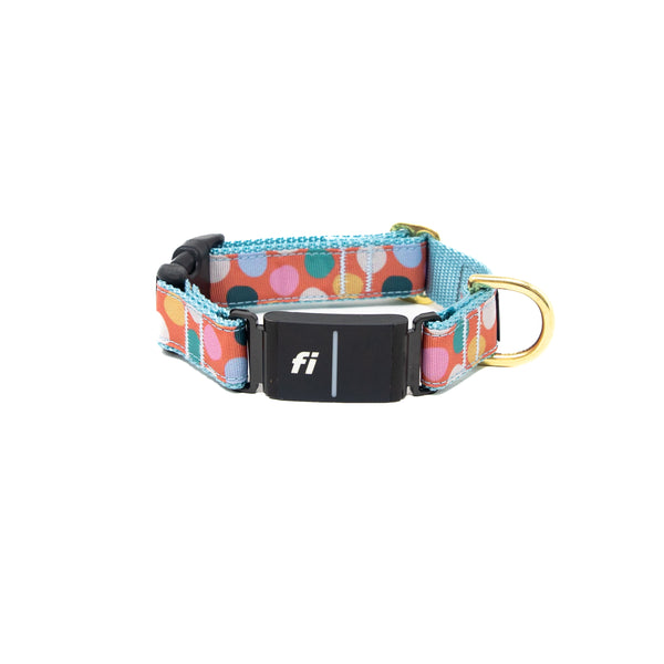 Fi Collar Band - Coral Confetti