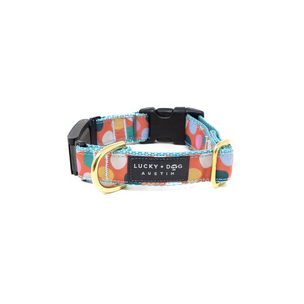 Fi Collar Band - Coral Confetti