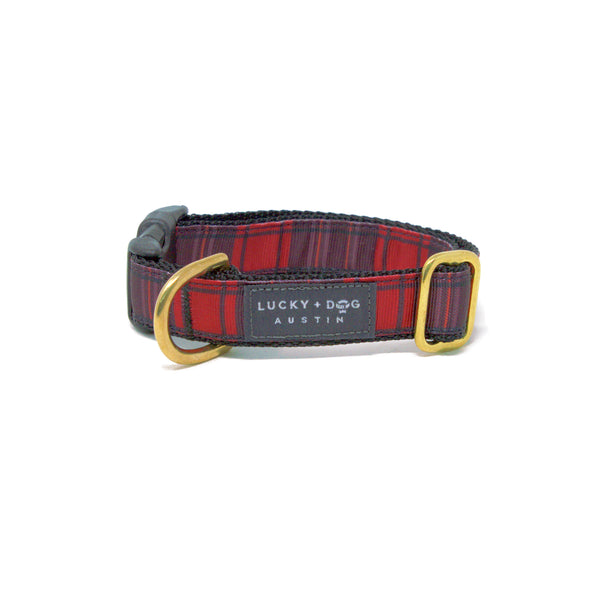 Activewear Collars - Ember Tartan
