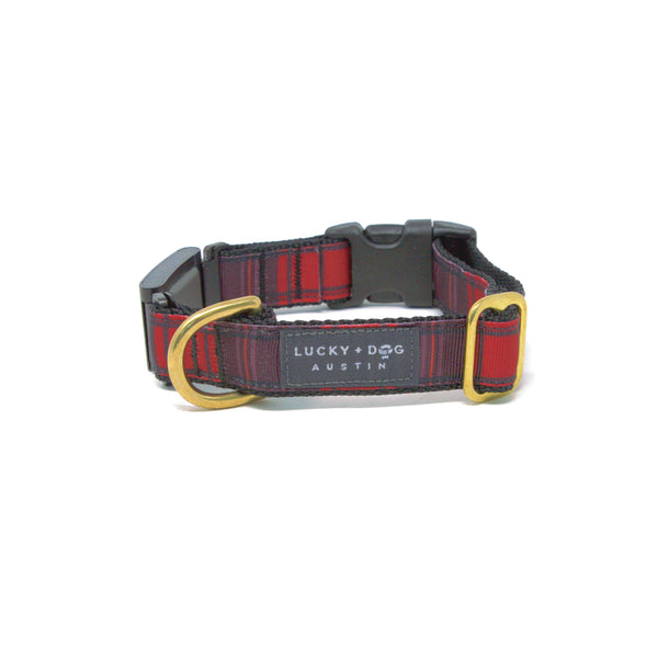 Fi Collars - Ember Tartan
