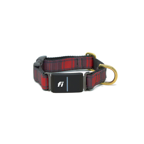 Fi Collars - Ember Tartan