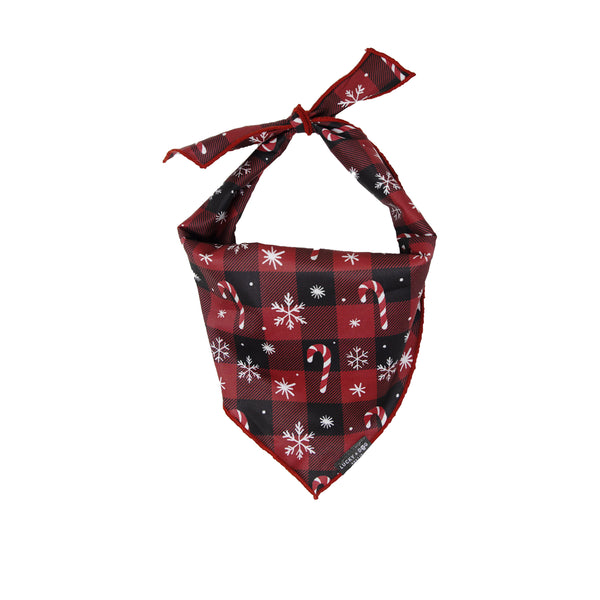 Peppermint Check - Bandana