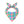 Color Me Lucky Bandana tied dog bandana