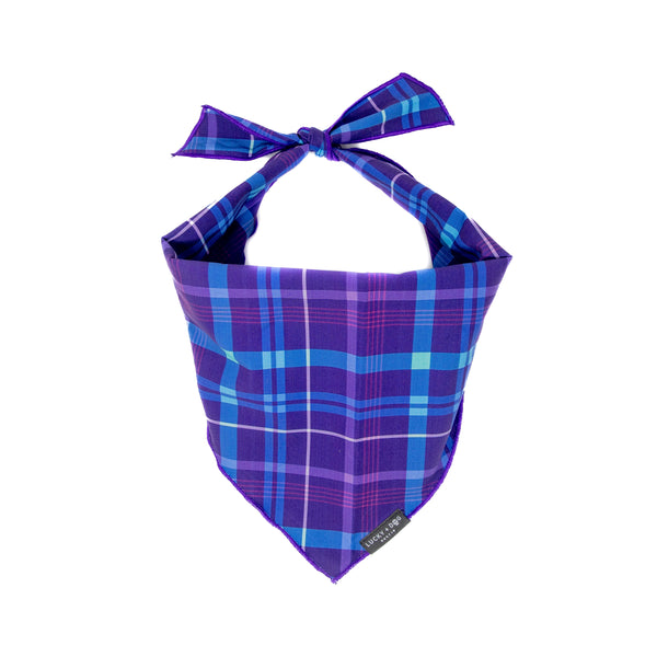 Purplaid Posh - Bandana